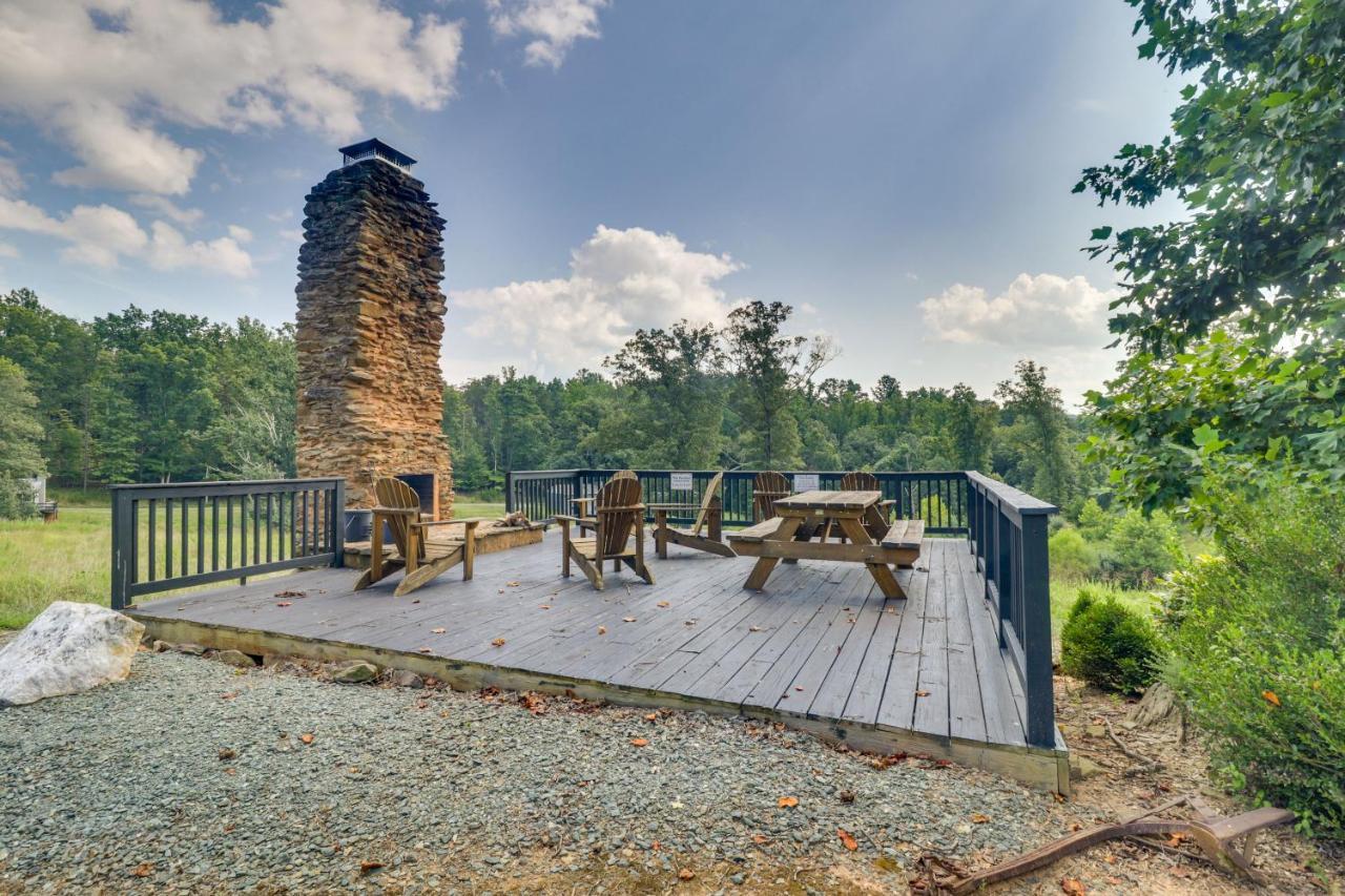 Rustic Baileys Retreat Cabin Near Wineries! Crozet Kültér fotó